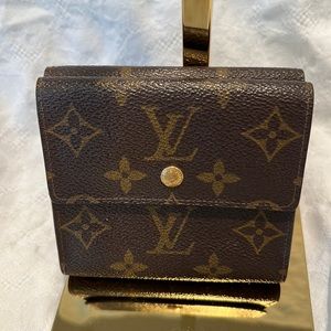Louis Vuitton Elise Trifold Monogram Wallet